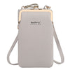 Fashion Mobile Phone Shoulder Bags With Lock Women Messenger Bag Wallet