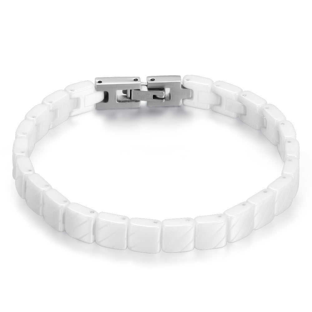 Fashion Black And White Ladies Magnetic Bracelet
