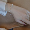 14K Gold Bag Natural Pearl Bracelet Women