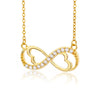 Women's Necklace 8-character Love Necklace Unlimited Love Heart Necklace