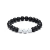 Tiger Eye Stone Volcanic Stone Bracelet Men's Bracelet