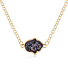 Necklace Magic Color Resin Palm Pendant Necklace Aobao Palm Necklace Clavicle Chain