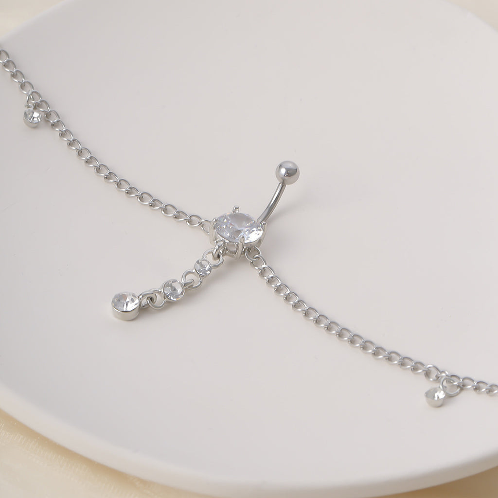 Personalized Simple Fashion Micro-inlaid Body Chain