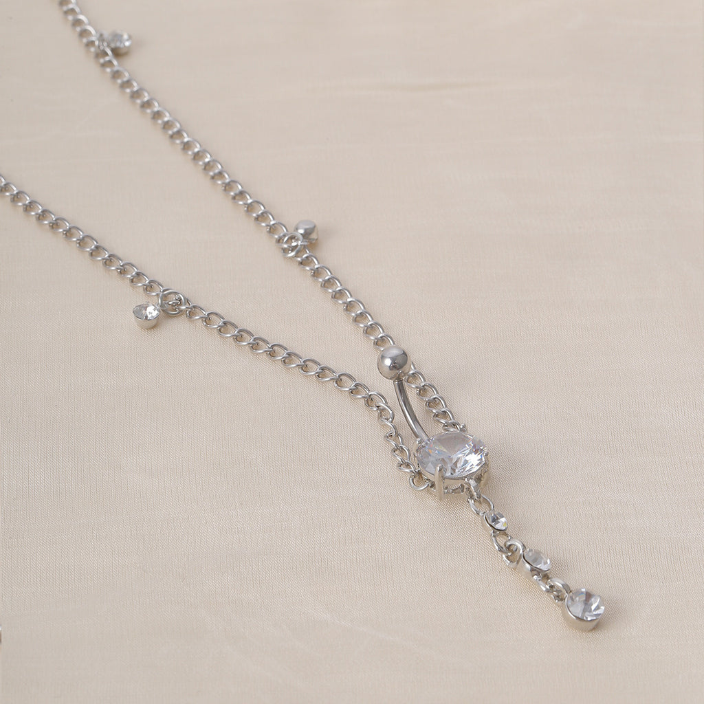 Personalized Simple Fashion Micro-inlaid Body Chain