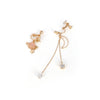 Long pierced earrings