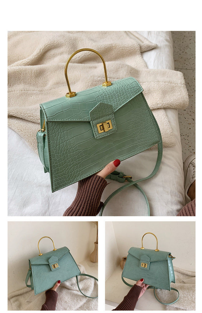 Autumn And Winter New Trendy Fashion Wild One-shoulder Portable Messenger Small Square Bag