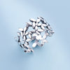 925Sterling Silver Ring Index Finger Ring Girl Single Ring