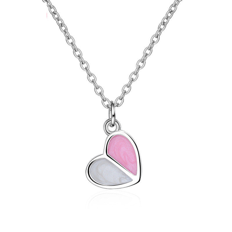 Necklace Ice Cream Heart Chain Necklace For Women