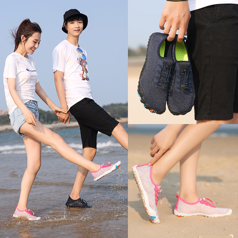 Hiking Shoes Five-finger Breathable Non-slip Quick-drying Beach Shoes For Men And Women