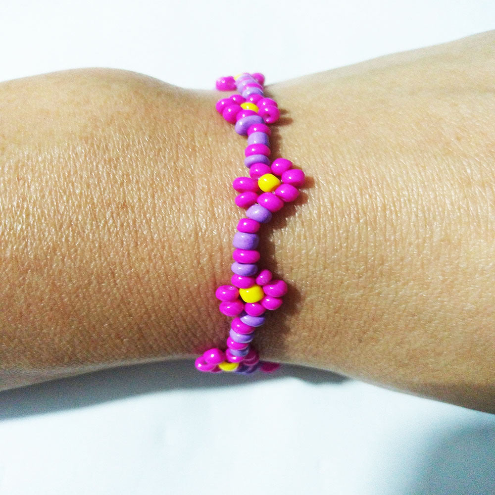 Color Flower Fashion Simple Bracelet
