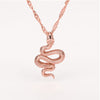 Stainless Steel Snake Necklaces For Women Men Gold Silver Color Zodiac Animal Neck Chain Male Female Pendant Necklace Jewelry