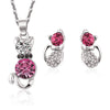 Crystal Stud Necklace
