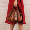 Sheepskin color ladies bags