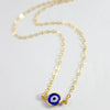 Blue eye necklace