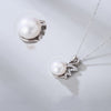 S925 Sterling Silver Fashion Swan Necklace