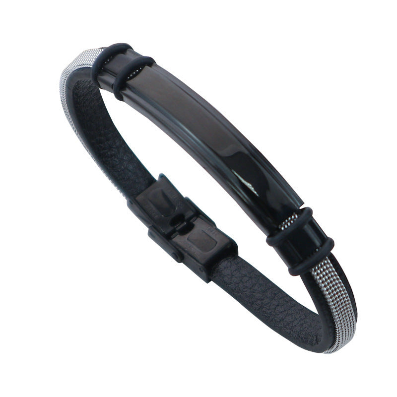 Men And Women All-matching Leather Bracelet