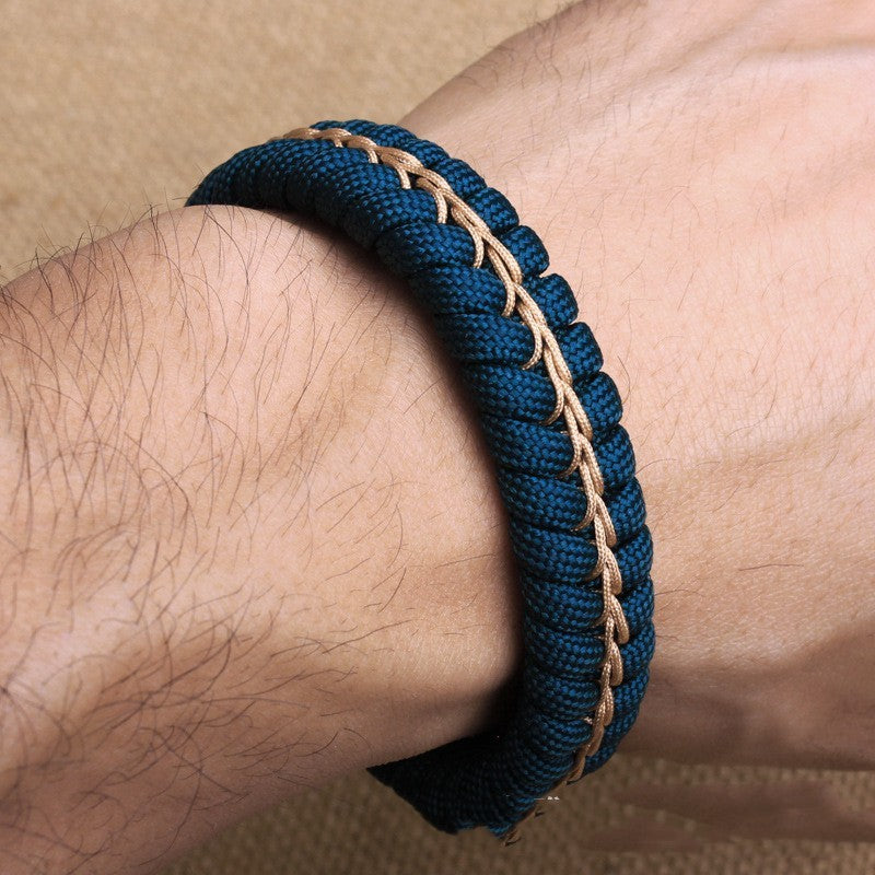 Handwoven Outdoor Sports Bracelet For Men