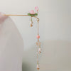Fashion Antique Tassel Lotus Hairpin Earrings