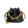Fashion Crossbody Bucket Mini Portable Shoulder Leather Women Bag