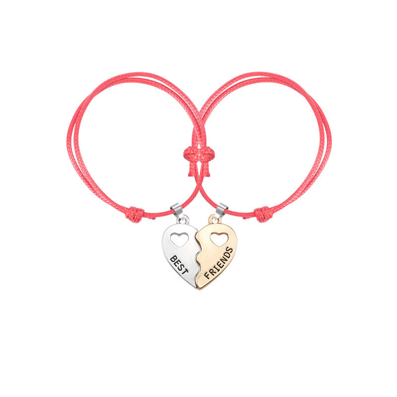 Personality Simple Alloy Bracelets For Men And Womencouple