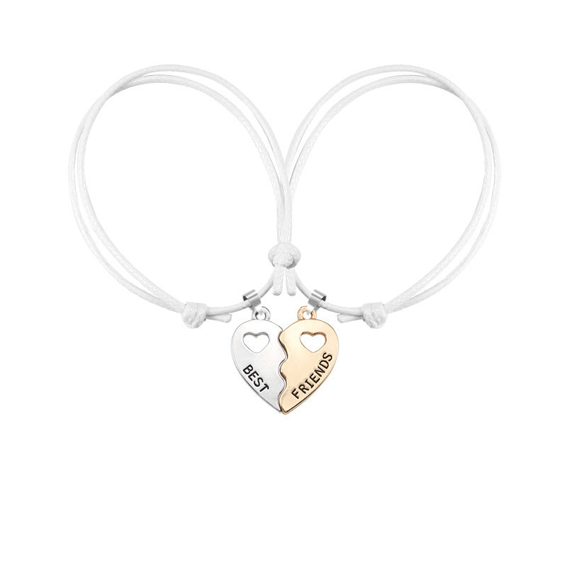 Personality Simple Alloy Bracelets For Men And Womencouple