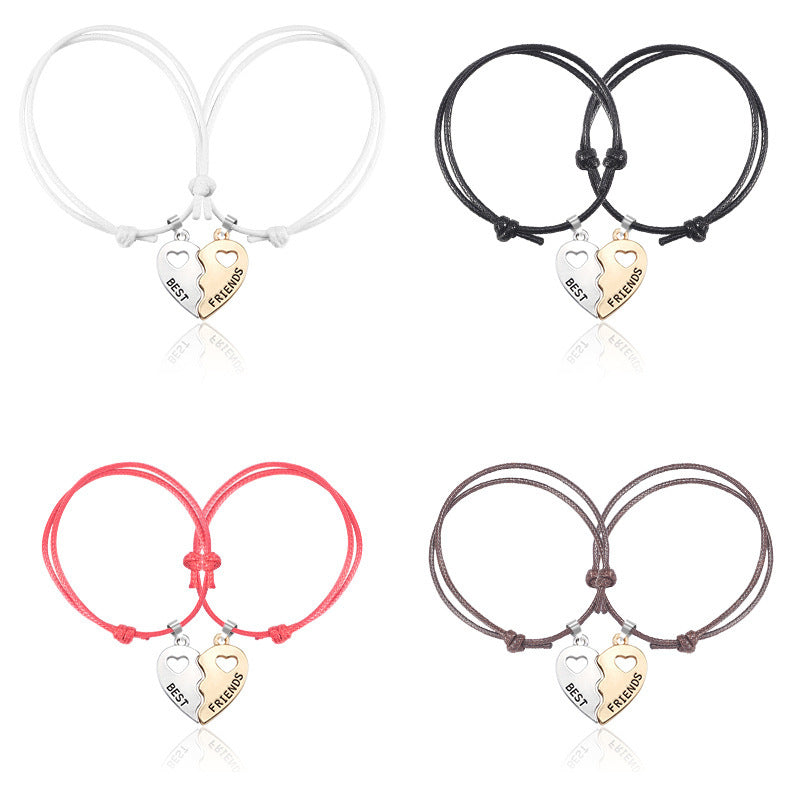 Personality Simple Alloy Bracelets For Men And Womencouple