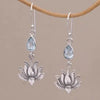High-grade Vintage Lotus Earrings