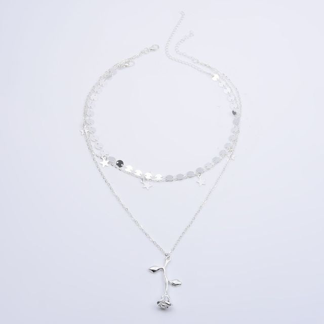 Rose necklace