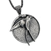 Wolf head necklace