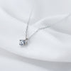 Necklace with Silver Necklace