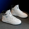High-top white shoes women's new casual platform shoes