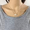Colorful pendant necklace