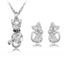 Crystal Stud Necklace