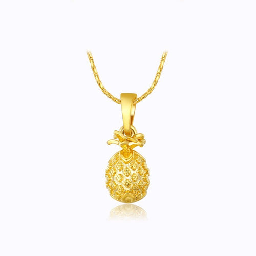 Pineapple pendant necklace