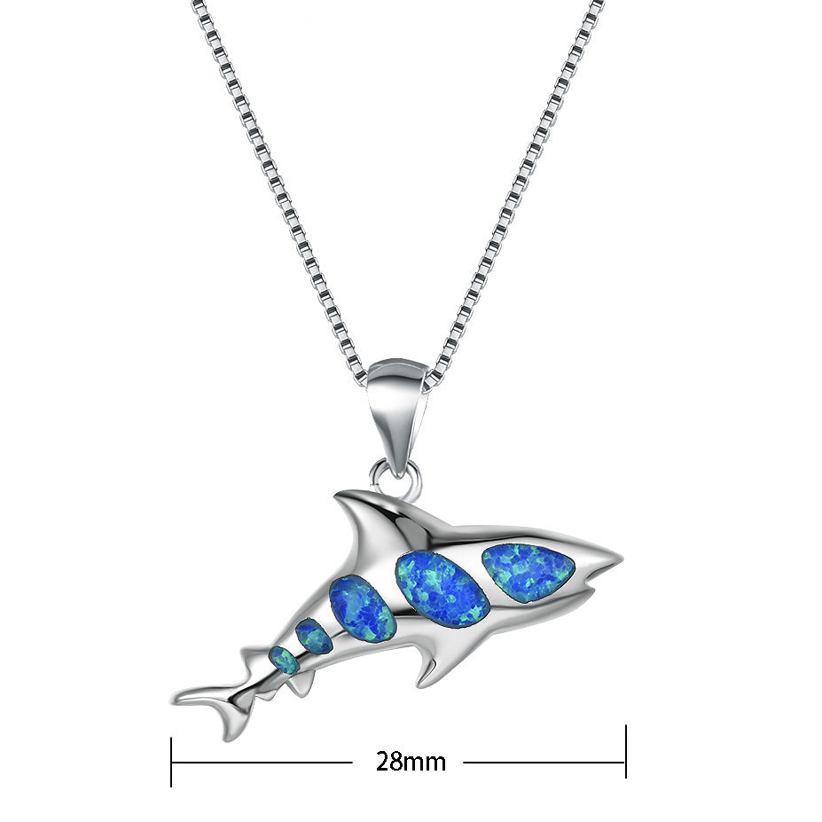 Ladies fish necklace