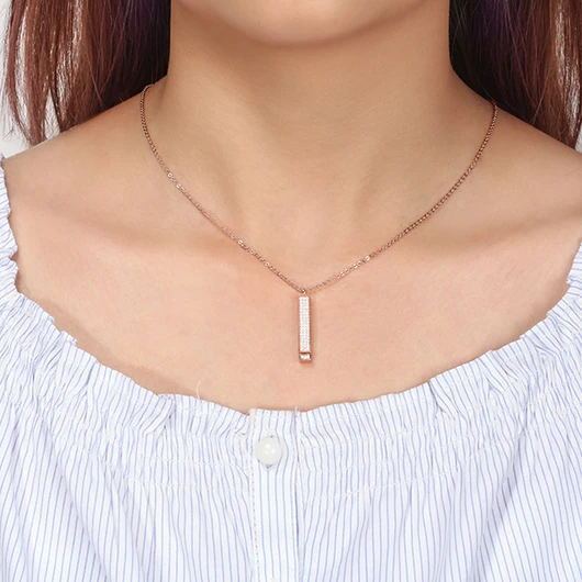 Necklace Zircon Diamond Fashion Pendant Jewelry