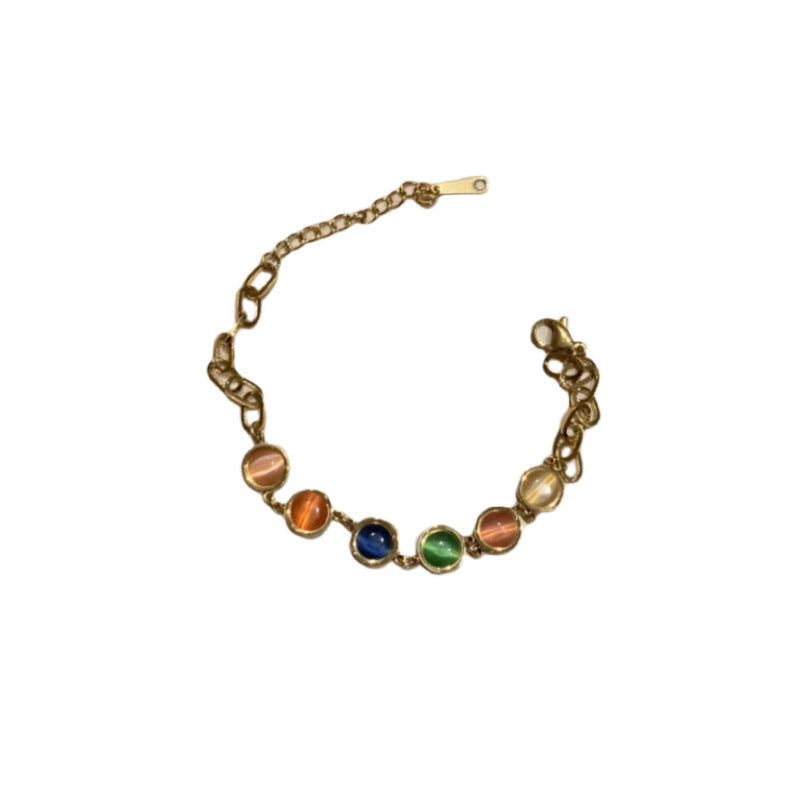 Fashion Colorful Opal Bracelet For Women