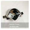 Metal Chain Shoulder Messenger Bag Full Printed Plaid Women