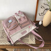Women's All-match Large Capacity Canvas Bag Messenger