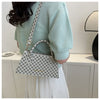 Portable Simplicity Fashionable Retro Casual Plaid Shoulder Messenger Bag For Women
