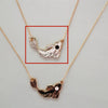 Creative Personalized Fashion Necklace Taiji Koi Drop Oil Necklace