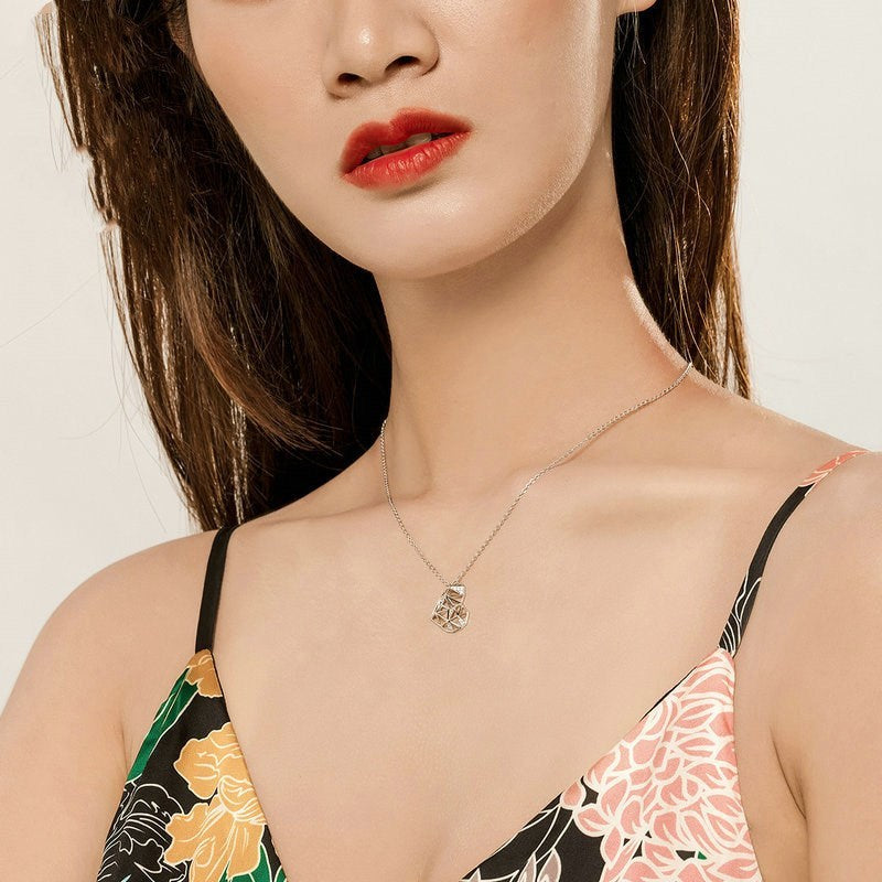 Hollow Love Necklace