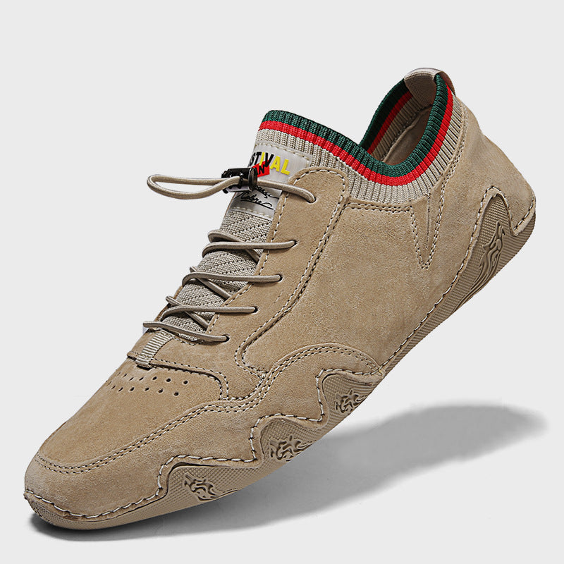 Autumn New Cold Sticky Shoes For Men One Foot Loose