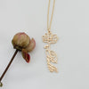 December Constellation Necklace Flower Name Necklace Customization