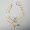 Europe And The United States Ins Autumn And Winter With The Tree Of Life Drops Double Sweater Chain Multi-layered Chain Chain Collarbone Necklace Female Niche Jewelry