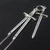 Three sword necklace