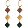 Geometric atmospheric earring