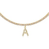 Europe And America Creative Decorative Diamond Letters Necklace Fashion Jewelry