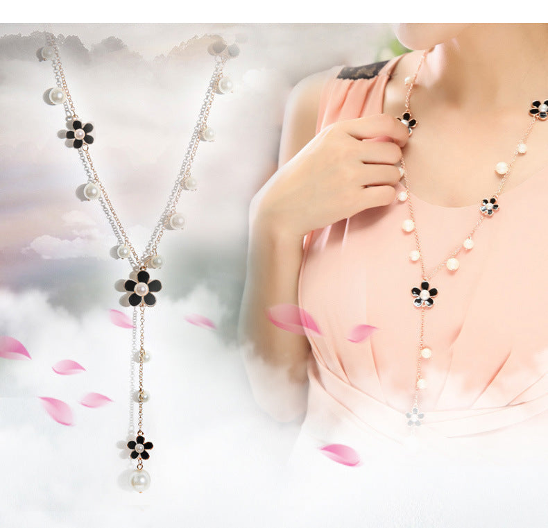 Korean style wild autumn and winter sweater chain