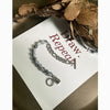 Color Burst Crack Stone Bead Bracelet Female